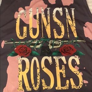 Distressed Guns N’ Roses tank top